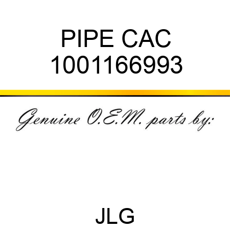 PIPE CAC 1001166993