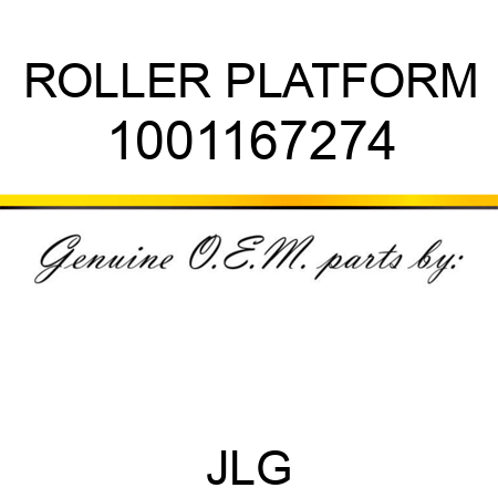 ROLLER PLATFORM 1001167274