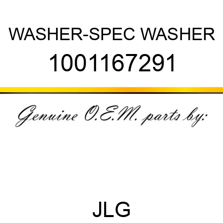 WASHER-SPEC WASHER 1001167291