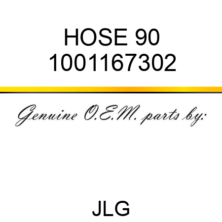 HOSE 90 1001167302