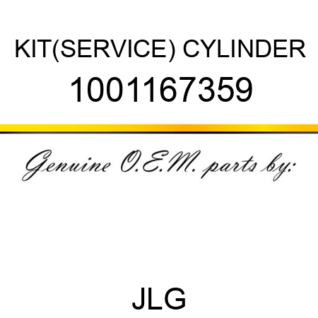 KIT(SERVICE) CYLINDER 1001167359