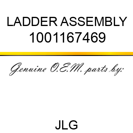 LADDER ASSEMBLY 1001167469