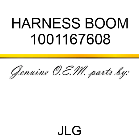 HARNESS BOOM 1001167608