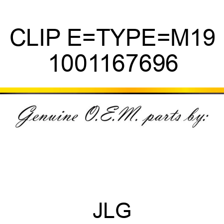 CLIP E_TYPE_M19 1001167696