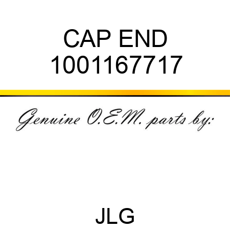 CAP END 1001167717