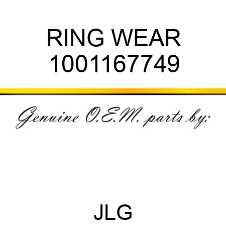 RING WEAR 1001167749