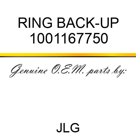 RING BACK-UP 1001167750