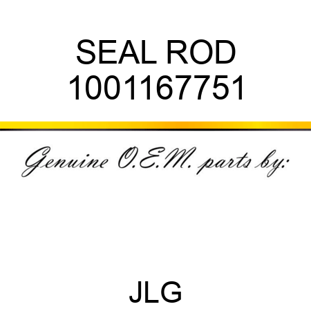 SEAL ROD 1001167751