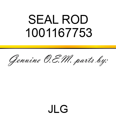 SEAL ROD 1001167753