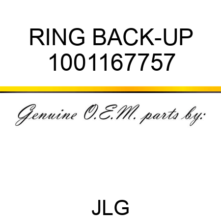 RING BACK-UP 1001167757