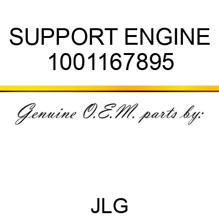 SUPPORT ENGINE 1001167895