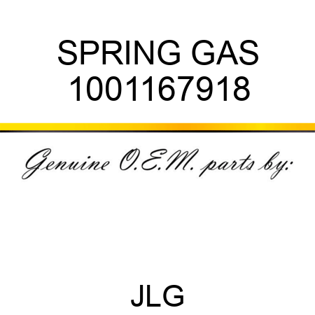 SPRING GAS 1001167918
