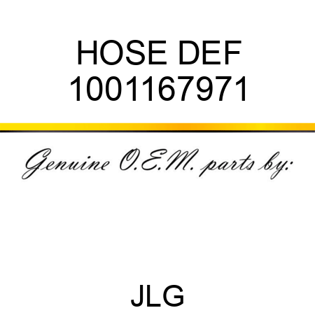 HOSE DEF 1001167971
