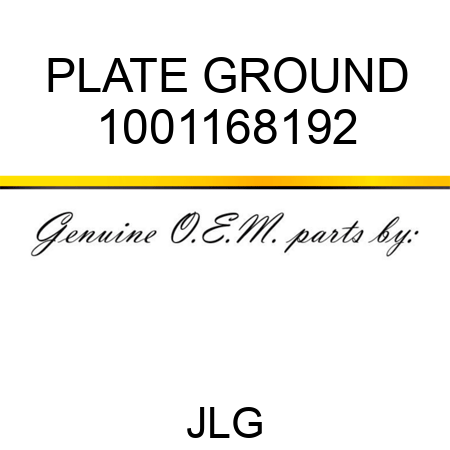 PLATE GROUND 1001168192