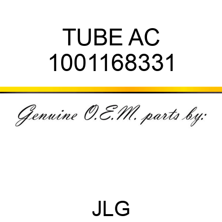 TUBE AC 1001168331