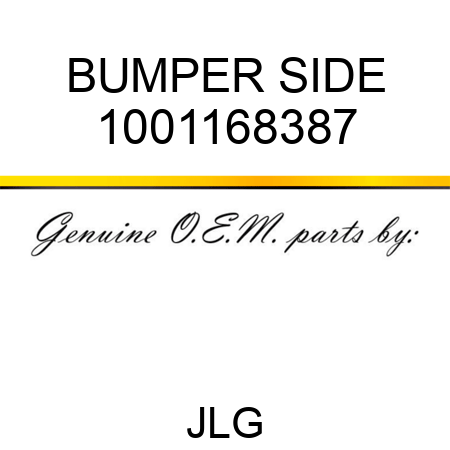 BUMPER SIDE 1001168387