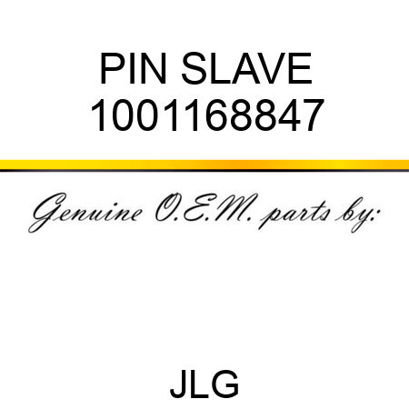 PIN SLAVE 1001168847