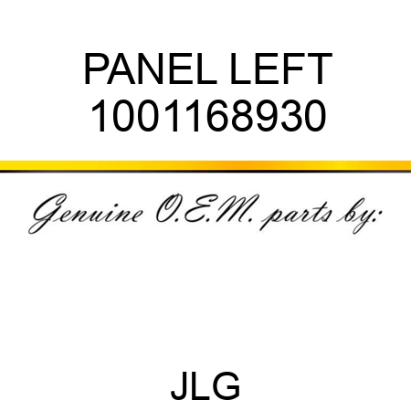 PANEL LEFT 1001168930