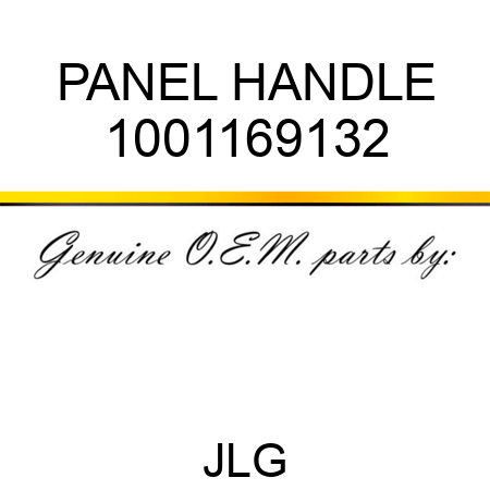 PANEL HANDLE 1001169132