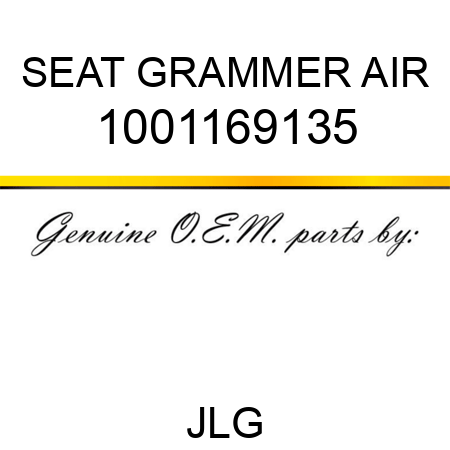 SEAT GRAMMER AIR 1001169135