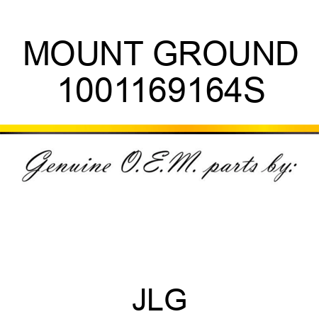 MOUNT GROUND 1001169164S
