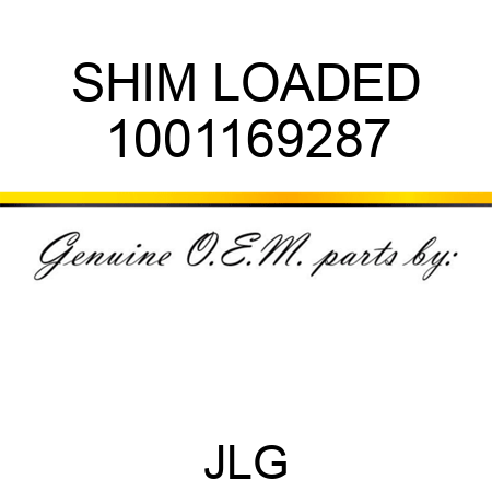 SHIM LOADED 1001169287