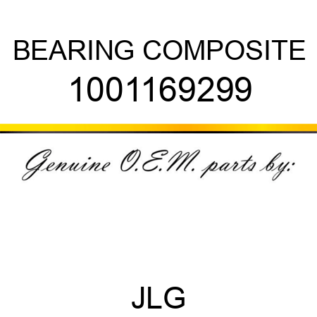 BEARING COMPOSITE 1001169299