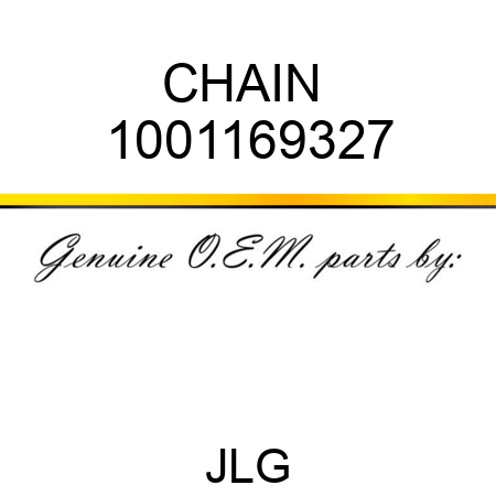 CHAIN  1001169327