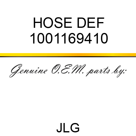 HOSE DEF 1001169410