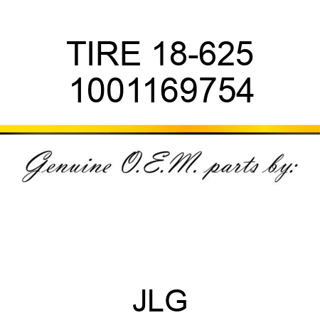 TIRE 18-625 1001169754