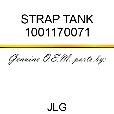 STRAP TANK 1001170071