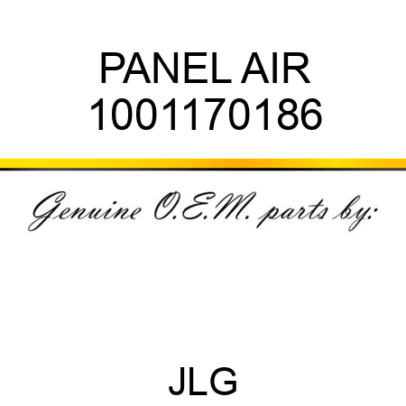 PANEL AIR 1001170186
