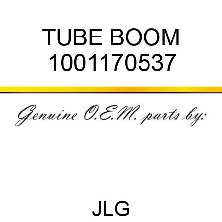TUBE BOOM 1001170537