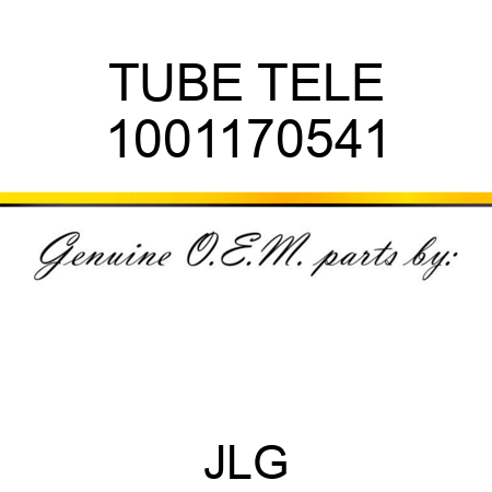 TUBE TELE 1001170541