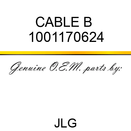 CABLE B+ 1001170624