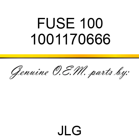 FUSE 100 1001170666