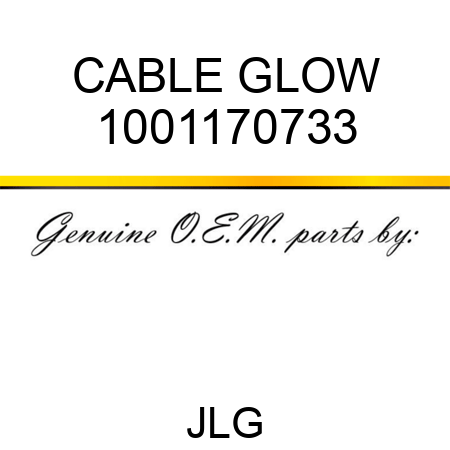 CABLE GLOW 1001170733
