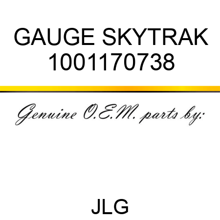 GAUGE SKYTRAK 1001170738