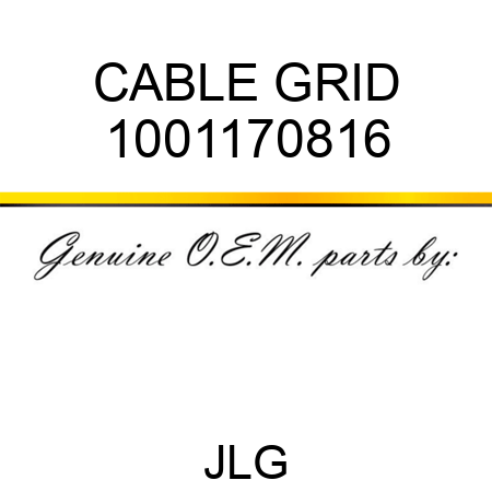 CABLE GRID 1001170816