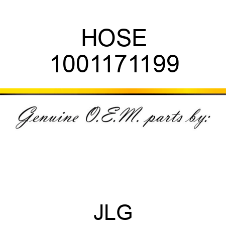 HOSE 1001171199