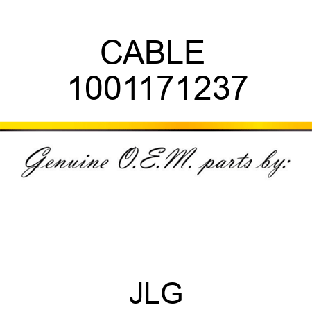 CABLE  1001171237