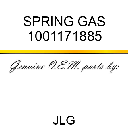 SPRING GAS 1001171885