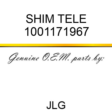 SHIM TELE 1001171967