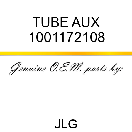 TUBE AUX 1001172108