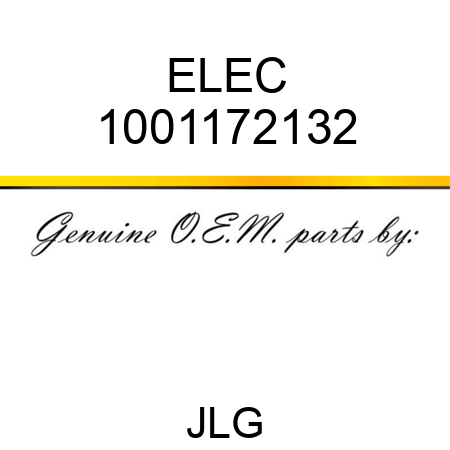 ELEC 1001172132