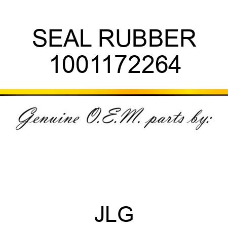 SEAL RUBBER 1001172264
