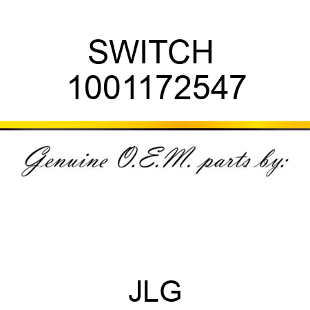 SWITCH  1001172547