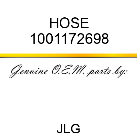 HOSE 1001172698