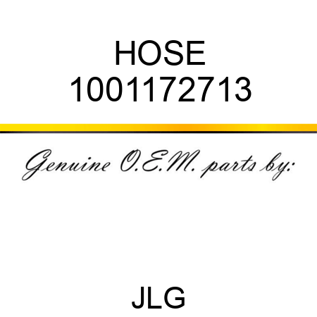 HOSE 1001172713