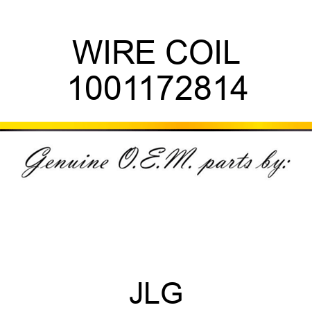 WIRE COIL 1001172814